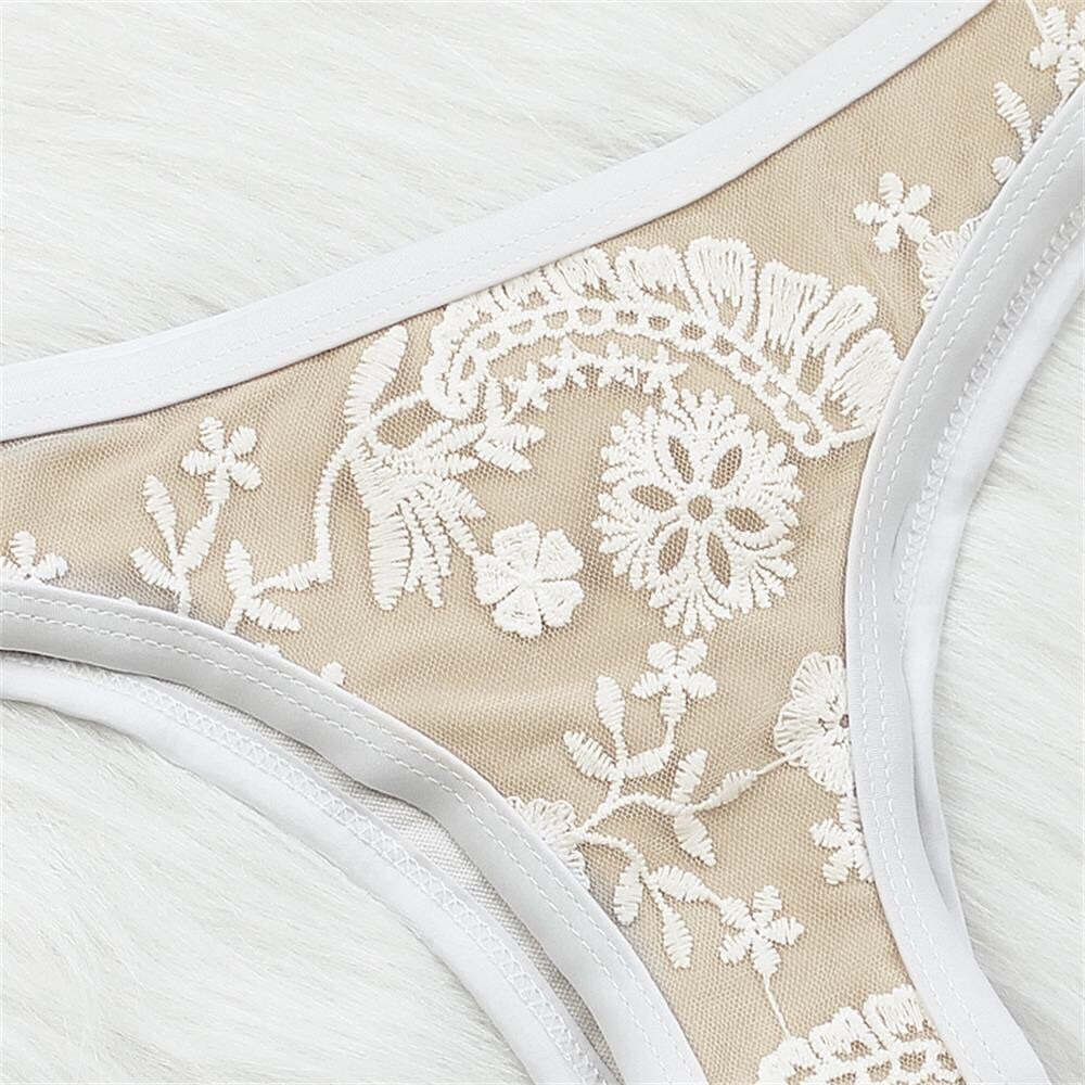 Caicos Stiched Lace Bohemian Overlay Bikini - Picture 8 of 13
